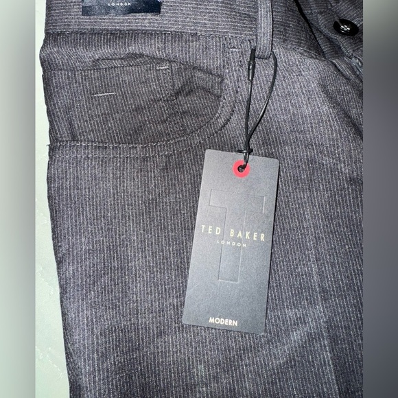 Ted Baker Jerome pant Gray Trousers. Size 34. NWT - Picture 9 of 11